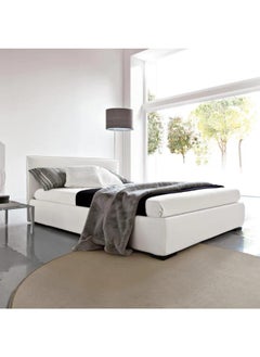 Buy Gaya Bed-Hippo47 210x85x75 cm -White in Egypt