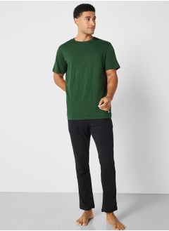 اشتري Essential Crew Neck T-Shirt & Pants في السعودية