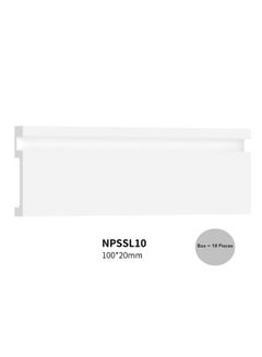 Buy Polystyrene LED Skirting Board/Baseboard -Size: 12*2*240 cm- Carton/Box (18 Pieces) in Saudi Arabia