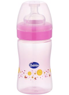 Buy Bubbles Classic Feeding Bottle Rose 180 ML in Egypt