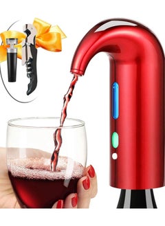 اشتري SYOSI Electric Wine Aerator, Portable Red or White Wine Accessories Aeration For Wine and Spirit Beginner and Enthusiast في الامارات