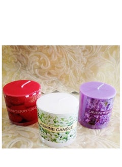 اشتري Candle With  Scent Small 3 Pcs في مصر