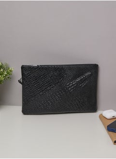 اشتري Genuine Leather Croc Emboss Travel Purse في الامارات