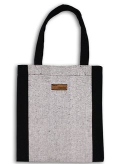 اشتري casual printed linen tote bag في مصر