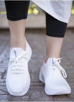 Buy Slip on sport shoes for unisex 2024 white in Egypt