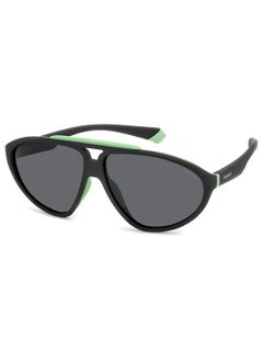 اشتري Unisex Polarized Rectangular Sunglasses - Pld 2151/S Black Millimeter - Lens Size: 62 Mm في السعودية