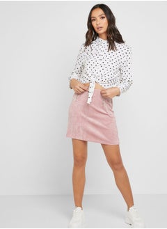 Buy Zip Pocket Mini Skirt in Saudi Arabia