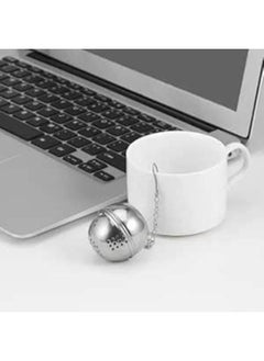 Buy Stainless Steel Mini Tea Strainer Equipped With A Mesh Filter -Silver in Egypt