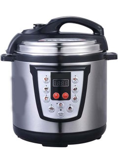 Buy Digital Rice Cooker (6L) Multi-Cooker with 8 Multicooker Functions Timer and Holder Rice Warm Function for up to 5 People in UAE