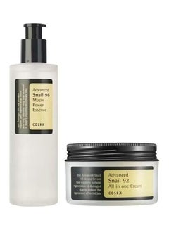 Buy Advanced Snail 96 Mucin Power Essence and Snail 92 All in One Cream SET Multicolour 100grams in UAE