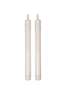 Buy 2 Pieces Led Candle Set For Home in UAE