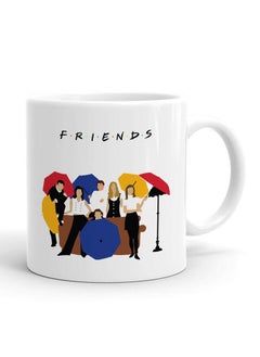 اشتري FRIENDS Opening Scene Printed Ceramic Coffee Mug 325ml - Perfect Gifting by Spoil Your Wall في الامارات