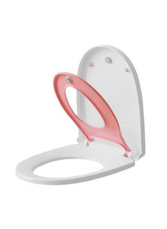 اشتري 2-in-1 Elongated Toilet Seat, Toilet Seat with Built in Potty Training Seat, Training Toilet Seat for Toddlers, Little to Big Toilet Seat Attachment, Universal Toilet Seat, Fits both Adult and Child في الامارات