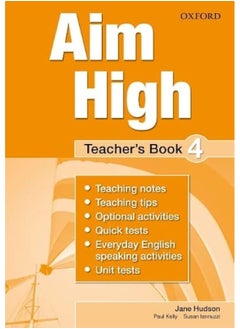 Buy Aim High: Level 4: Teacher's Book: A new secondary course which helps students become in UAE