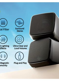 Buy Mini Digital Speaker Black in Saudi Arabia