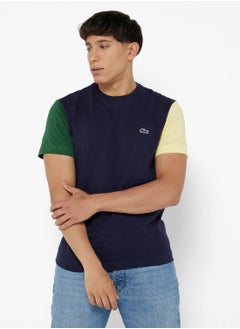 Buy Regular Fit Colourblock T-Shirt in UAE