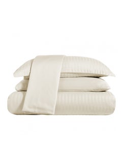 Buy 4-Piece Hotel Style Duvet Cover Set Without Filler King Size in Saudi Arabia