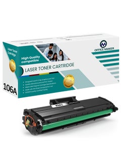 اشتري High Grade Toner Cartridges Replacement for HP W1106A Compatible with Laser 107 MFP 135a,135w ,137fnw (Black, 1-Pack) في الامارات