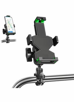 Buy Motorcycle Phone Mount, Quick Install Handlebar Clip for Bicycle Scooter, Adjustable Handlebar, 10s Quick Install, Quick Release Bicycle Phone Clamp, Compatible with iPhone Android Cell Phones in UAE