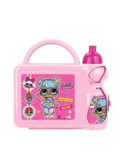 Buy Compact Sturdy and Durable Lightweight Portable Lunch Box With Water Bottle for Kids in Saudi Arabia