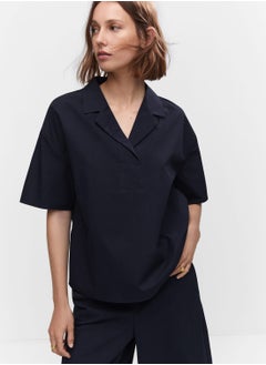 Buy Collar Detail Shirt in UAE