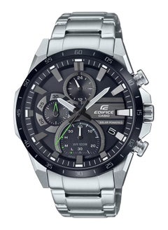 Buy Edifice Solar Powered Chronograph Stainless Steel Men's Watch EQS-940DB-1AV in UAE