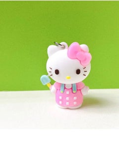 اشتري Distinguished cartoon keychain cute accessory Hello Kitty keychain fit car purse and bag cute creative gift في السعودية