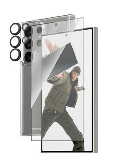 Buy 3-in-1 Protection Samsung Galaxy S24 Ultra / Ultra-Wide Fit - Clear in Saudi Arabia