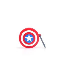 Buy Cute Case for AirPod 3 Soft Silicone Cover (Captain Shield) in UAE