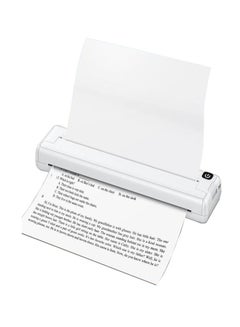 Buy COOLBABY A4 Portable Thermal Printer Supports 8.26"x11.69" A4 Thermal Paper Wireless Mobile Travel Printers for Car & Office Bluetooth Printer Compatible with Phone & Laptop in Saudi Arabia