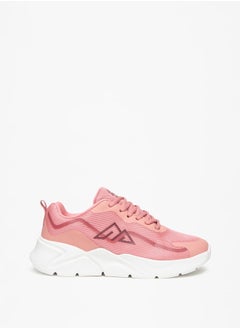 Buy Women's Textured Lace-Up Sports Shoes in Saudi Arabia