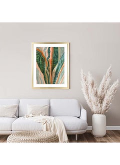 اشتري Gallery Thick Leaves Framed Art في الامارات