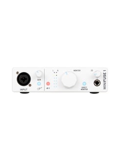 اشتري Arturia MiniFuse 1 USB Type-C Audio Interface (White) في الامارات