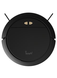 Buy Robot Vacuum,4000Pa Robotic Vacuum Cleaner with Mop,130mins Runtime,App Control,Perfect for Pet Hair,Hard Floor,Carpet,Black in Saudi Arabia