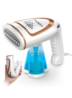 Buy Steamer for Clothes, Foldable Travel Portable Steam Iron, 1600w Handheld Garment Steamer with 250ml Replaceable Water Tank, 30-Second Fast Heat-Up, Suitable for Wrinkle Free&santized Garment in UAE