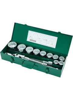 اشتري SATA, 15 Pc. 3/4" Drive 12 Point Metric Socket Set 30-60 mm في السعودية