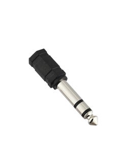 Buy Adapter 3.5mm female to 6.5mm male headphone stereo audio jack adapter in Egypt