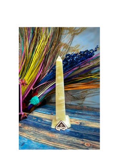 Buy Pharaonic obelisk made of alabaster stone from Egypt Antiques, handmade, 100% natural in Egypt