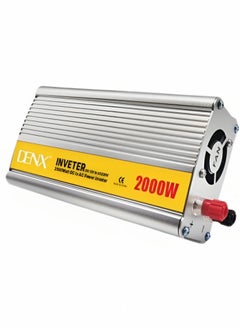 Buy DENX DX129 2000W 12V to 220V Automotive Power Inverter with USB Port and Fast Charger in Saudi Arabia