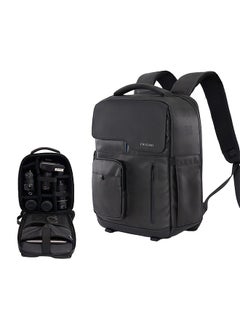 Buy D97 Photography Camera Bag Camera Backpack Waterproof Compatible with Canon/Nikon/Sony/Digital SLR Camera Body/Lens/Tripod/15.6in Laptop/Water Bottle in Saudi Arabia