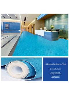 Buy Commercial PVC Plastic Floor Tiles 1.6mm thick reinforced plate does not tear (white leather)(2M wide) in Saudi Arabia