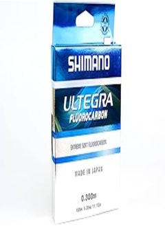 اشتري Shimano ultegra fluorocarbon fishing line - 150m - 0.300mm, One Size في مصر