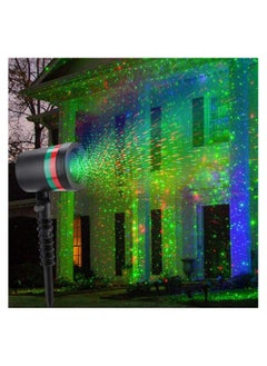 اشتري Outdoor Christmas Waterproof Laser Lamp Laser Projector Sky Star Stage Spotlight, Indoor Outdoor Laser Light for Hassle-Free Holiday Decorating Projectors Showers Landscape Garden Lawn Light DJ Disco في الامارات