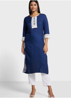 Buy Embroidered Printed Kurti in UAE