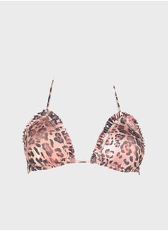 Buy Floral Print Bikini Top in Saudi Arabia