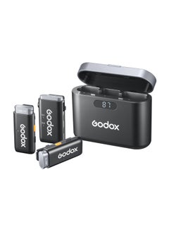 Buy Godox WEC 2-Person Wireless Microphone System for Cameras and Mobile Devices (2.4 GHz) in Egypt