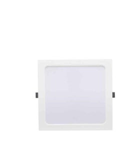 Buy RR 22W Led Square Back Lit DOB Panel Down 3000K - RR-SQPLDOB-22W-W in UAE