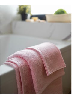 Buy plain towel set of 3 luxury towels (30x30)(50x100)(70x140) face,hand,bath towels 100% cotton in Egypt