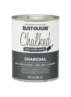 اشتري Chalked Ultra Matte Paint 887 Ml Charcoal في السعودية
