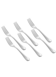 Buy 6 Pieces Stainless Steel Fork Set in Saudi Arabia